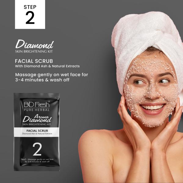 Biofresh Aroma Diamond Facial Kit Deep Cleansing Internal Skin Glow for
