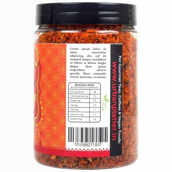 Urban Platter Garlic Coconut Chutney, 200g / 7oz [Maharashtrian Lasun