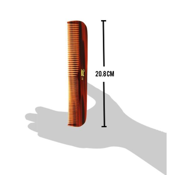 Roots Brown Combs For Hair Dressing Comb Thin And Wide tooth Comb