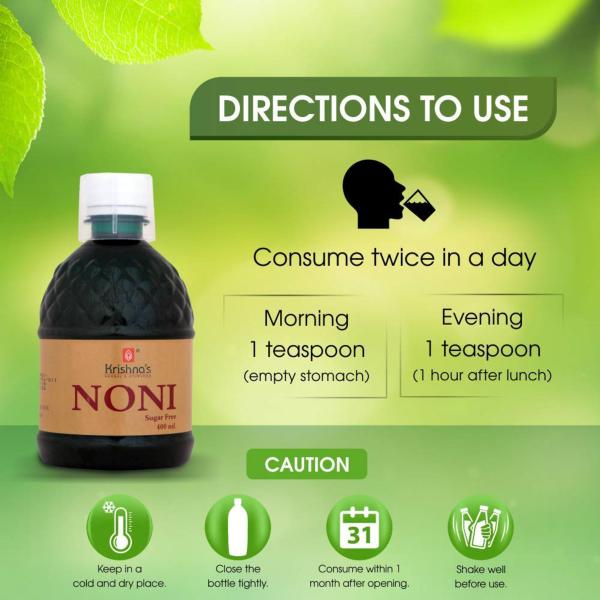 Krishna's Herbal & Ayurveda Noni Juice 400 ml JioMart