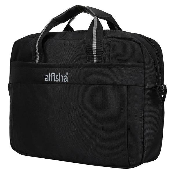 Alfisha Black Laptop And Tablet Case Bag JioMart