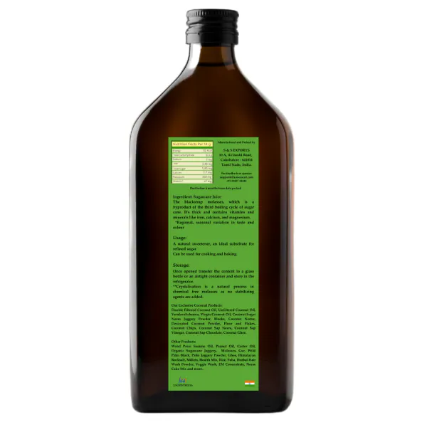 iFarmerscart Sugarcane Blackstrap Molasses Liquid Jaggery