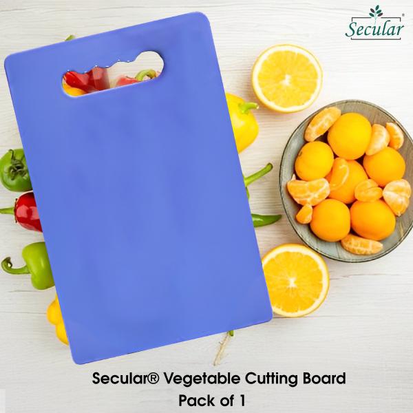 Secular Thick Plastic Kitchen Chopping Cutting Slicing Board For Fruits