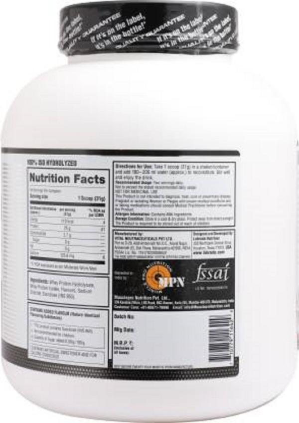 Labrada Nutrition ISO Hydrolyzed Vanilla 100 Whey Protein Isolate