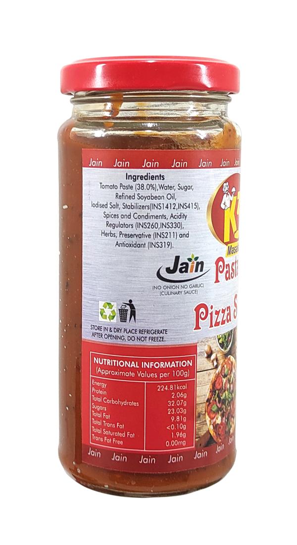 K3 Masala Jain Pizza Pasta Sauce Without Onion and Garlic.(250gm x 2