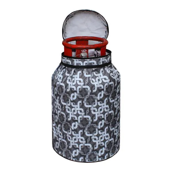 DREAM CARE LPG PVC Gas Cylinder Cover (25 * 12 Inches) Silver JioMart