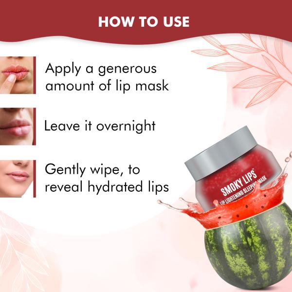 Cosmetofood Bioglam Smoky Lips Watermelon licious Lip Lightening