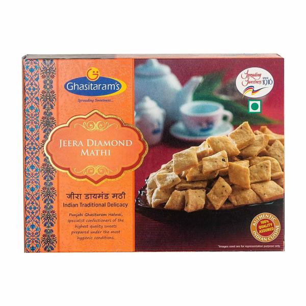 GHASITARAM'S Jeera Diamond Mathri ,Jeera Snacks, Healthy Snacks ...