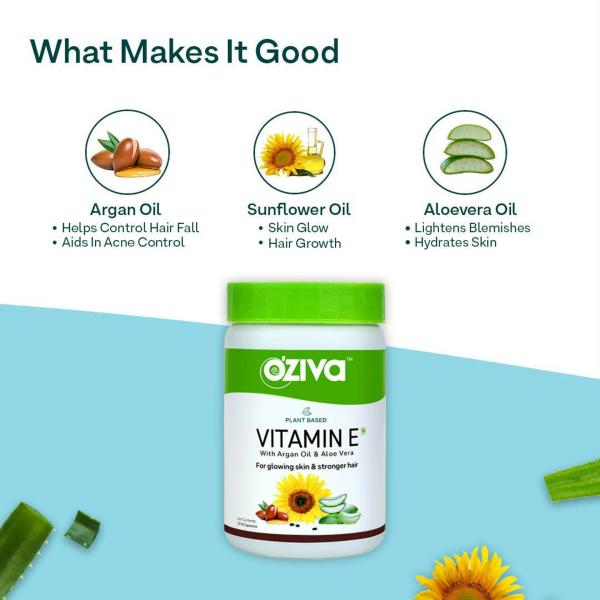 Oziva Vitamin E 30 Capsule JioMart