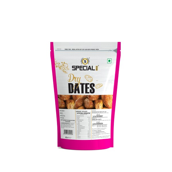 Special Choice Dry Dates (Chuhara) Yellow Stone 500g x 3 JioMart