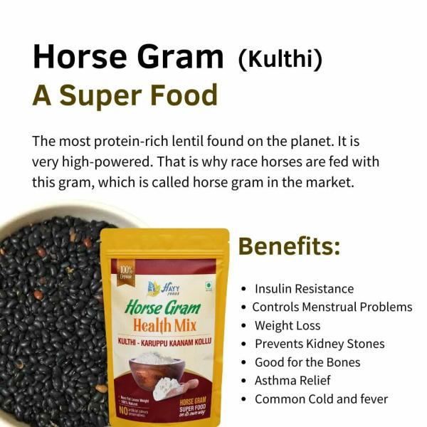 Hayy Foods Horse Gram Health Mix (Kollu Karuppu Kaanam Kulthi