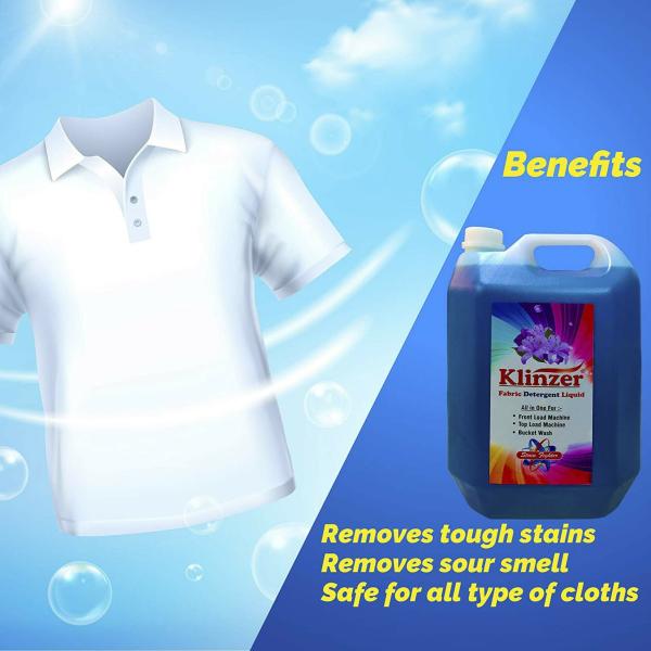 Klinzer Fabric Detergent Liquid, 5 L JioMart