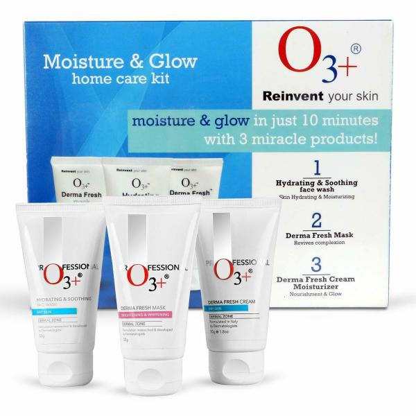 O3+ Moisture & Glow Home Care Kit JioMart