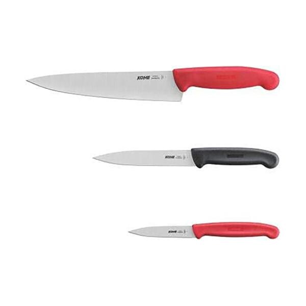 KOHE Kitchen Knife Set Pack of 1 Wide Serrated Edge Utility Knife, 1