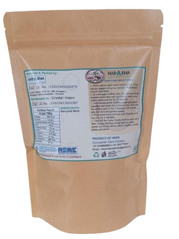 NABARNA Healthy Food Barnyard Millets For Eating , 500 Gram JioMart
