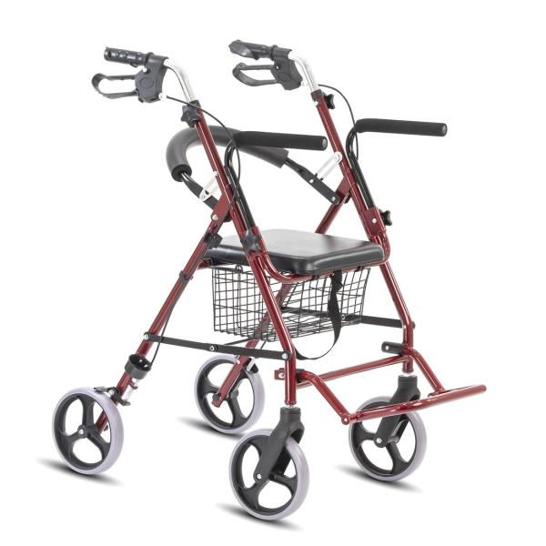 KosmoCare Rollator Walker with Footrest JioMart