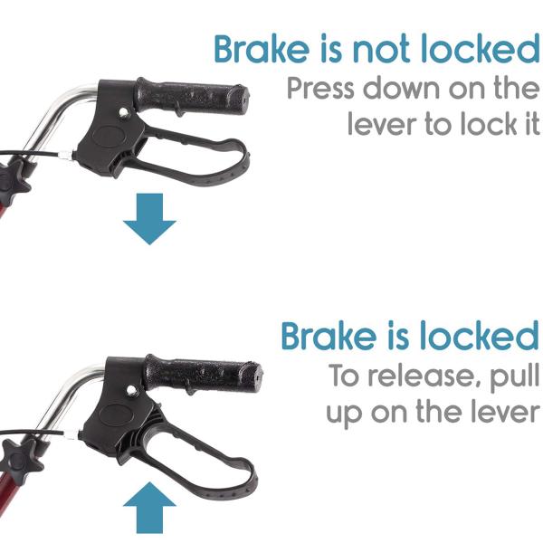 KosmoCare Rollator Walker with Footrest JioMart