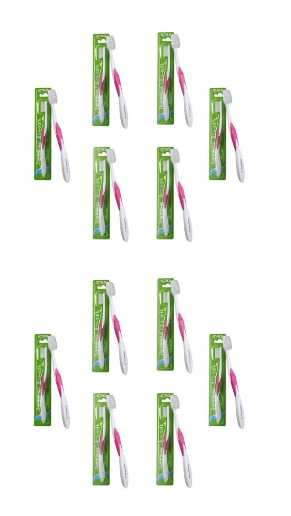 ICPA Thermoseal Ultrasoft Manual Toothbrush (Pack Of 12) Multicolor