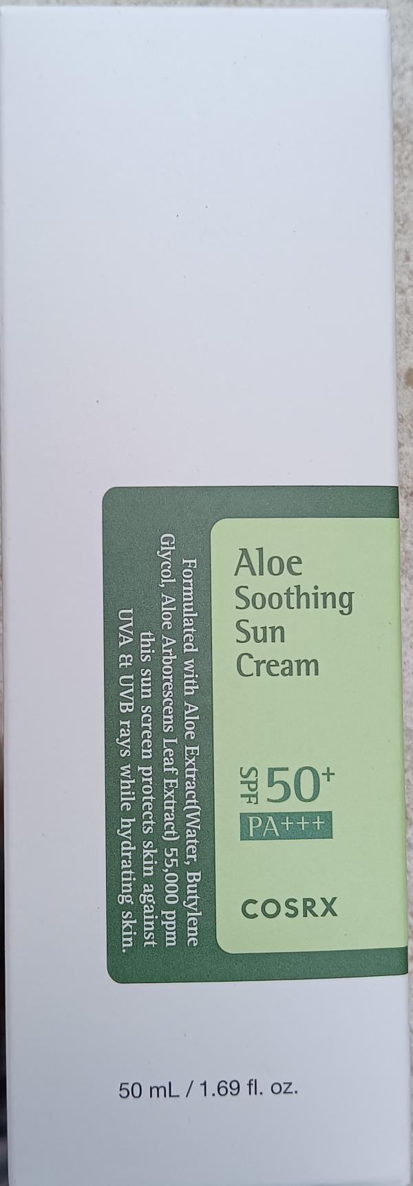 Cosrx aloe soothing korean sunscreen spf 50 pa+++ JioMart
