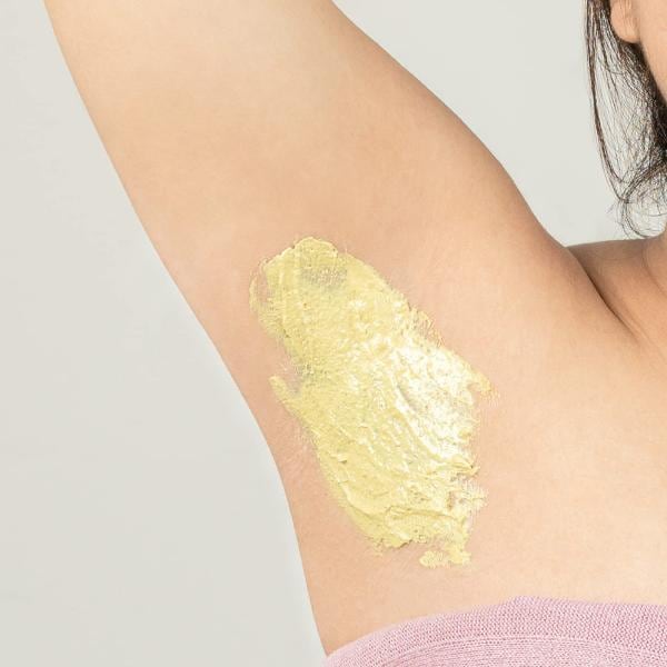 Nat Habit Fresh Lemon Drop UnderArm Ubtan, Ayurvedic Underarm Scrub