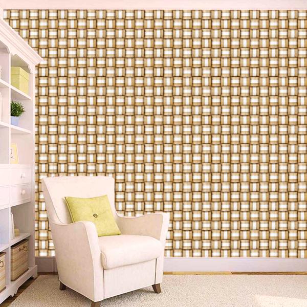 Bnezz Self Adhesive Wallpaper & Wall Sticker Model (PattiSquare) Pack