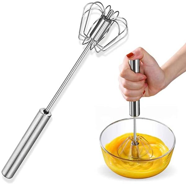 DeoDap stainless Steel Beater Lassi/Butter Milk Maker Power Free Hand