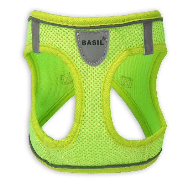 BASIL Adjustable Mesh Harness for Puppy & Dogs (Yellow) Large JioMart