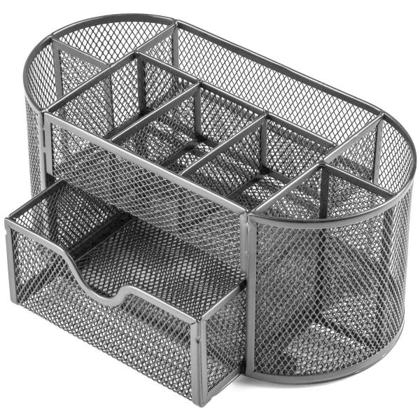 Rangwell NX Multicolor Metal Desk Supplies Organiser JioMart