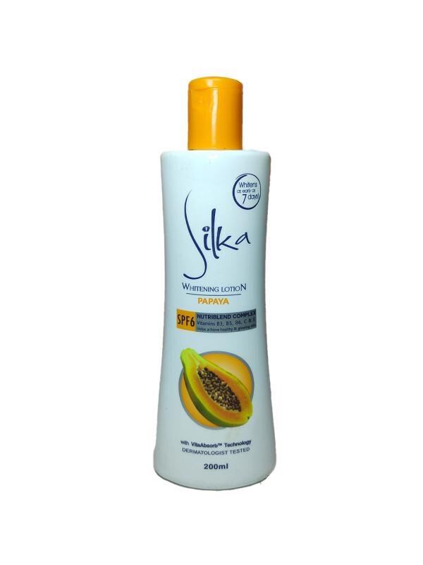 Queue Silka Papaya Full Body Whitening Lotion 200ml JioMart