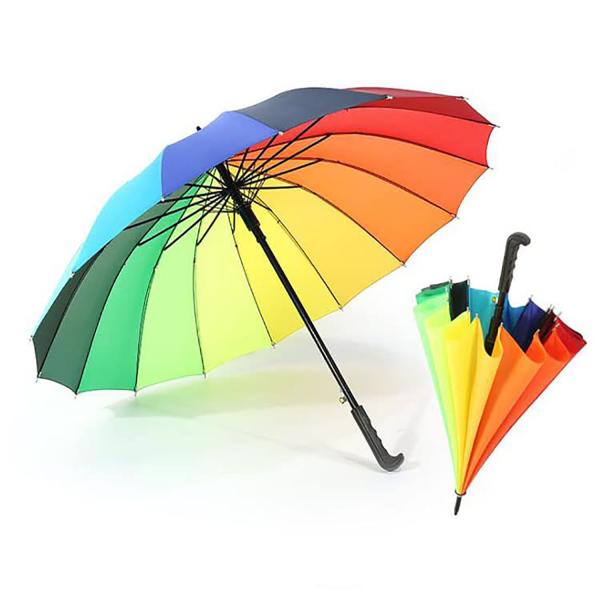 ZURU BUNCH Rainbow Umbrella for Women & Men & kids, Rainbow Umbrella