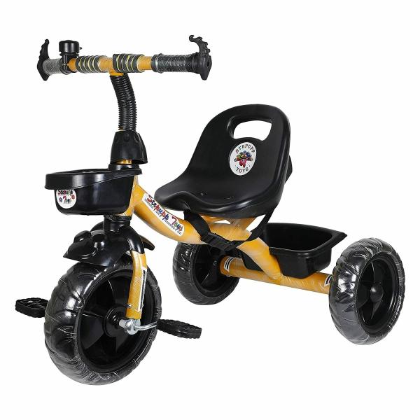 Mezire BST01 Tricycle For Kids With Front & Back Basket, Tricycle For