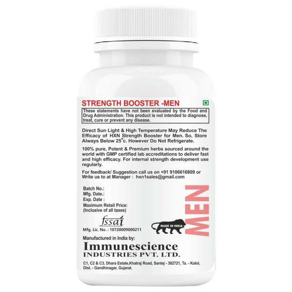 HXN Testosterone Booster 60 Tablets JioMart