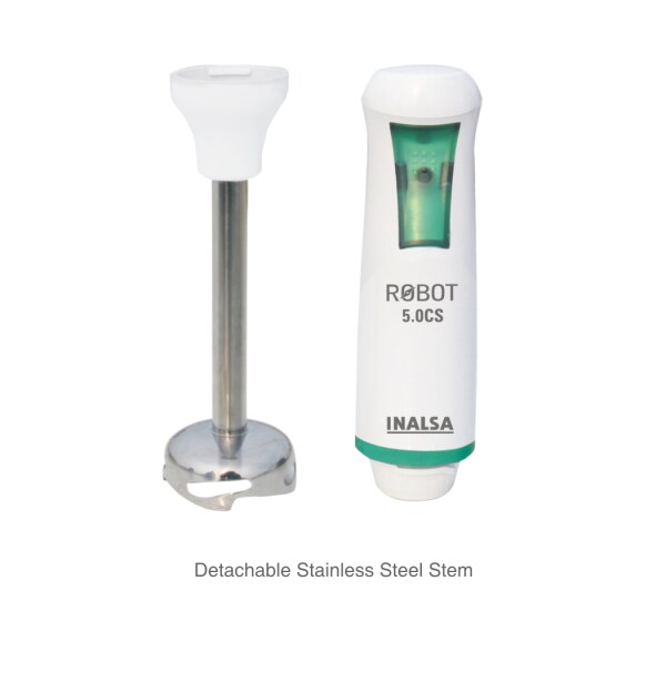 INALSA Hand Blender Robot 5.0 CS with 500 Watt with Chopper & 700 ml