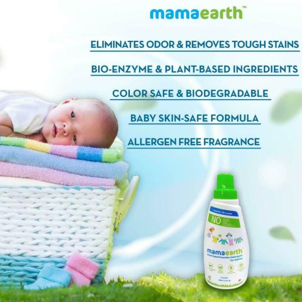 Mamaearth Plant Based Baby Laundry Liquid Detergent With BioEnzymes