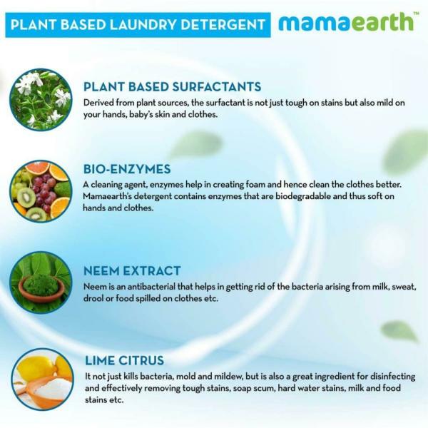 Mamaearth Plant Based Baby Laundry Liquid Detergent With BioEnzymes