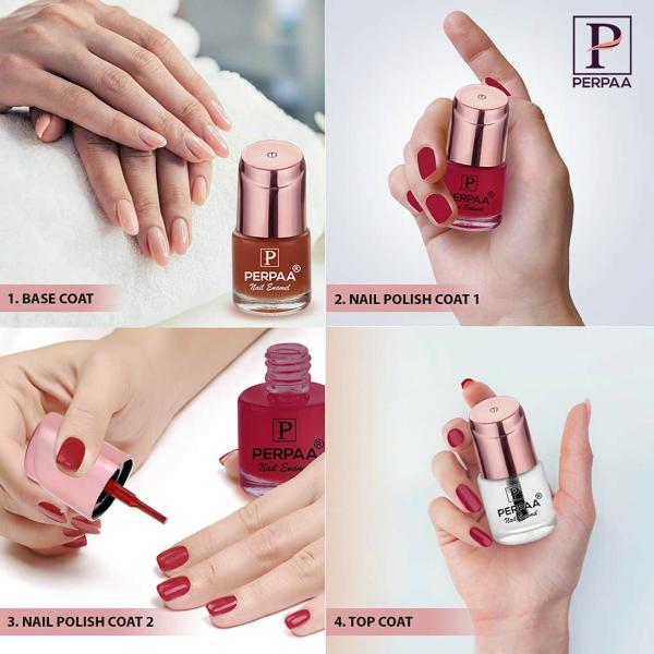 Perpaa Bridal Maroon Nail Polish JioMart