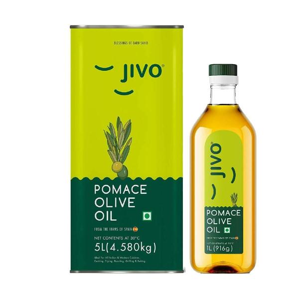 Jivo Pomace Cooking Olive Oil 5 + 1 Litre JioMart