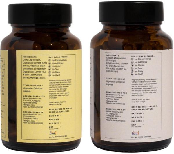 EARTHFUL 100 Plant Based Multivitamin Supplements for Immunity, Height