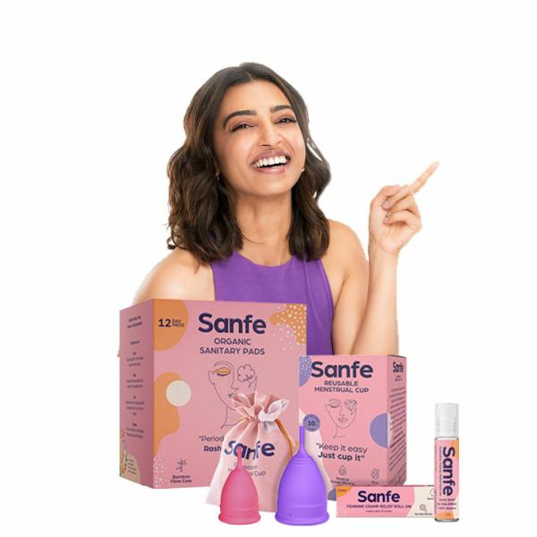 Sanfe Oxobiodegradable Disposal Bag for sanitary pads, tampons