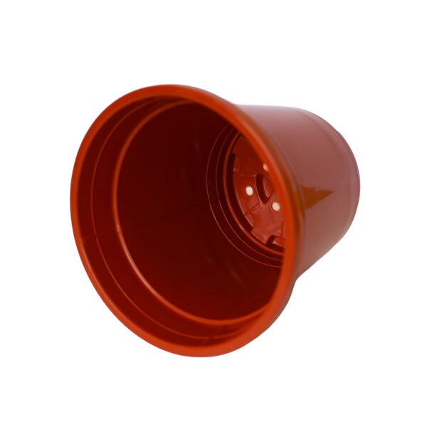 KWEL Nursery Pot 5inch Plastic Terracotta Color (Pack of 12) JioMart