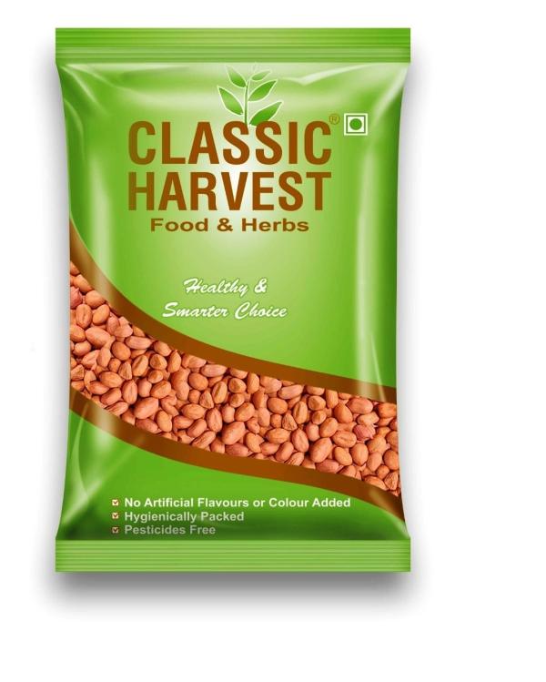 Classic Harvest Protein Rich Peanuts/ Raw Moongfali Dana / Whole Red
