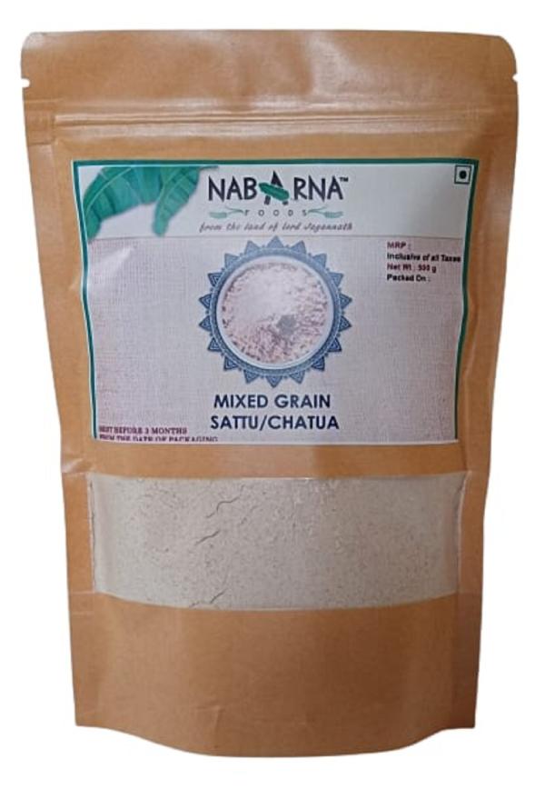 NABARNA Home Made Mixed Grain Chhatua / Sattu , 500 Gram JioMart