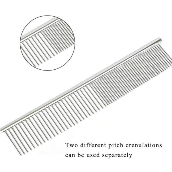 Pets Empire Stainless Steel Comb Pet grooming Shedding Tool Poodle