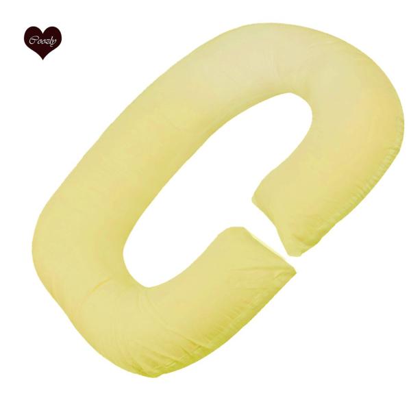 Coozly Beige Lyte C Shaped Pregnancy Pillow With Detachable Cover JioMart