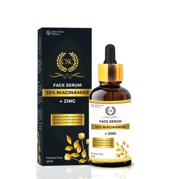 CSC 10 Niacinamide Serum + Zinc Face Serum to Reduce Blemishes JioMart