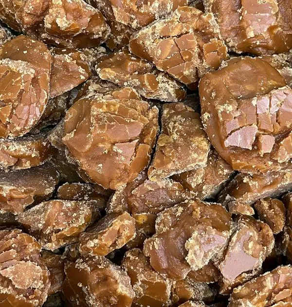 Veganic Organic Jaggery Desi Natural Gud Cubes Gur Balls Sugar