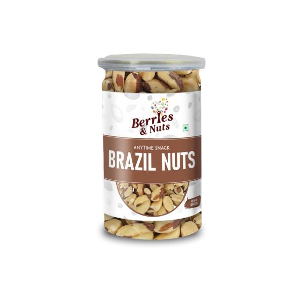 Berries and Nuts Premium Jumbo Brazil Nuts 200 Grams JioMart