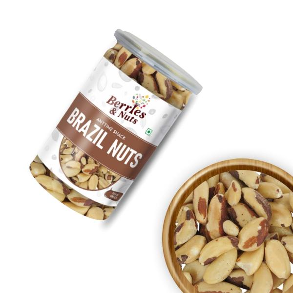 Berries and Nuts Premium Jumbo Brazil Nuts 200 Grams JioMart