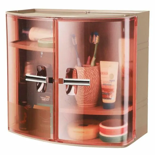 Plastic Bathroom (Brown, 17 cm X 38.5 cm X 33 cm) JioMart