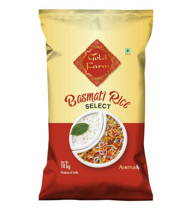 Gold Farm Select Basmati Rice 10kg JioMart